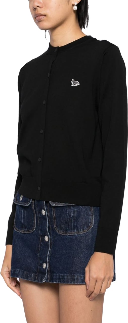Maison Kitsuné Maison Kitsune' Sweaters Black Zwart