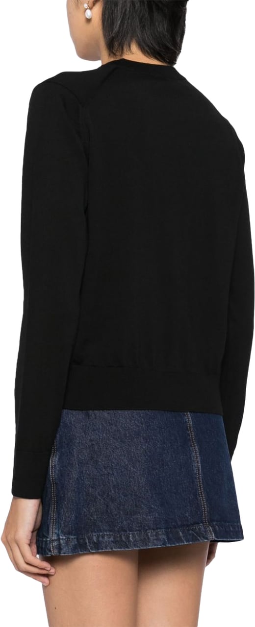 Maison Kitsuné Maison Kitsune' Sweaters Black Zwart