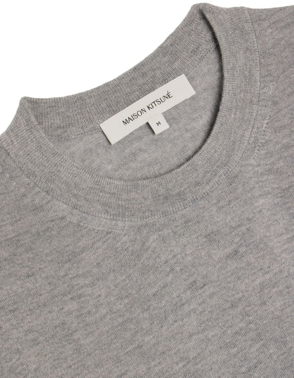 Maison Kitsuné Maison Kitsune' Sweaters Grey Grijs