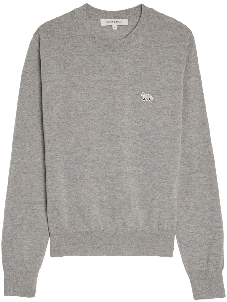 Maison Kitsuné Maison Kitsune' Sweaters Grey Grijs