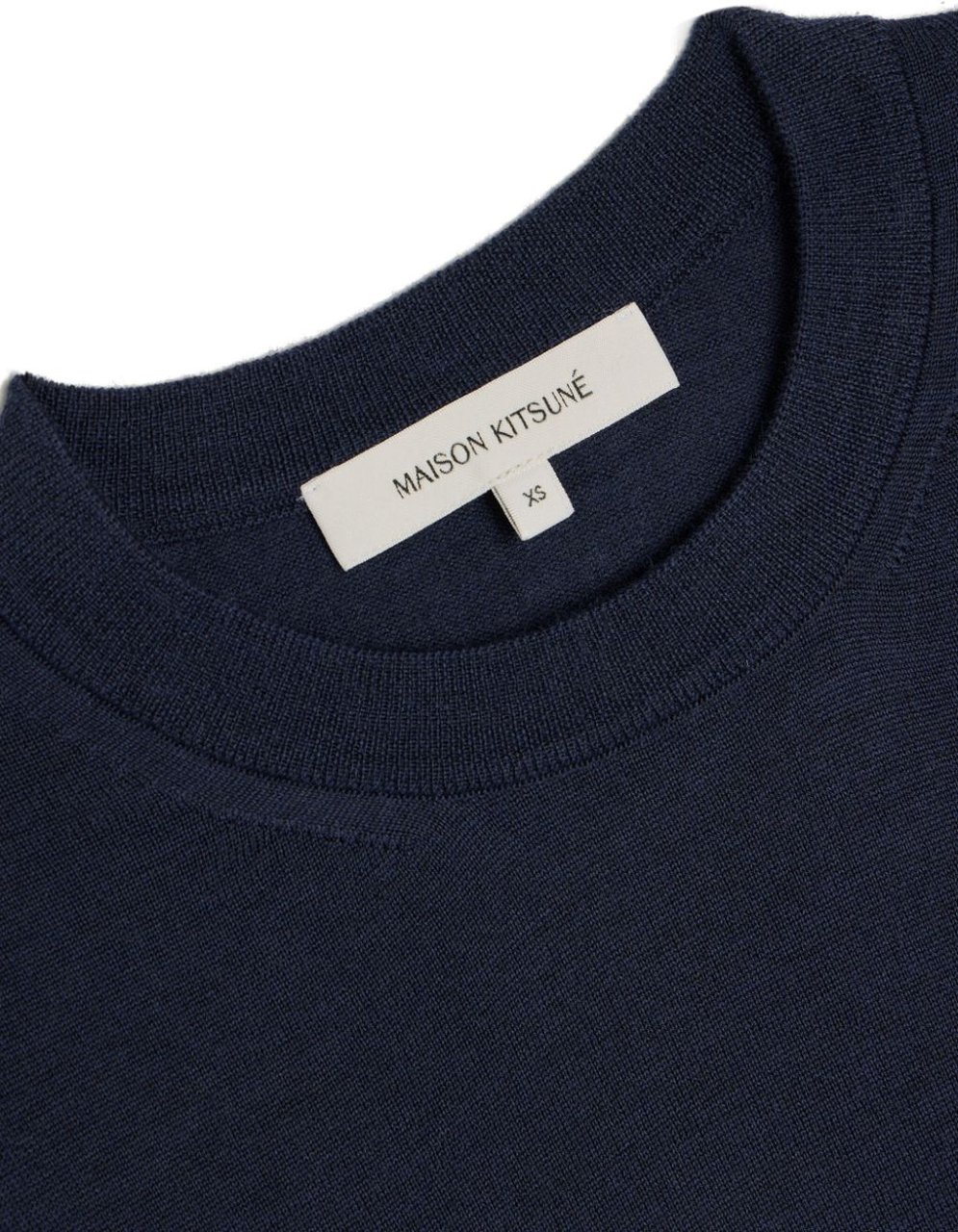 Maison Kitsuné Maison Kitsune' Sweaters Blue Blauw