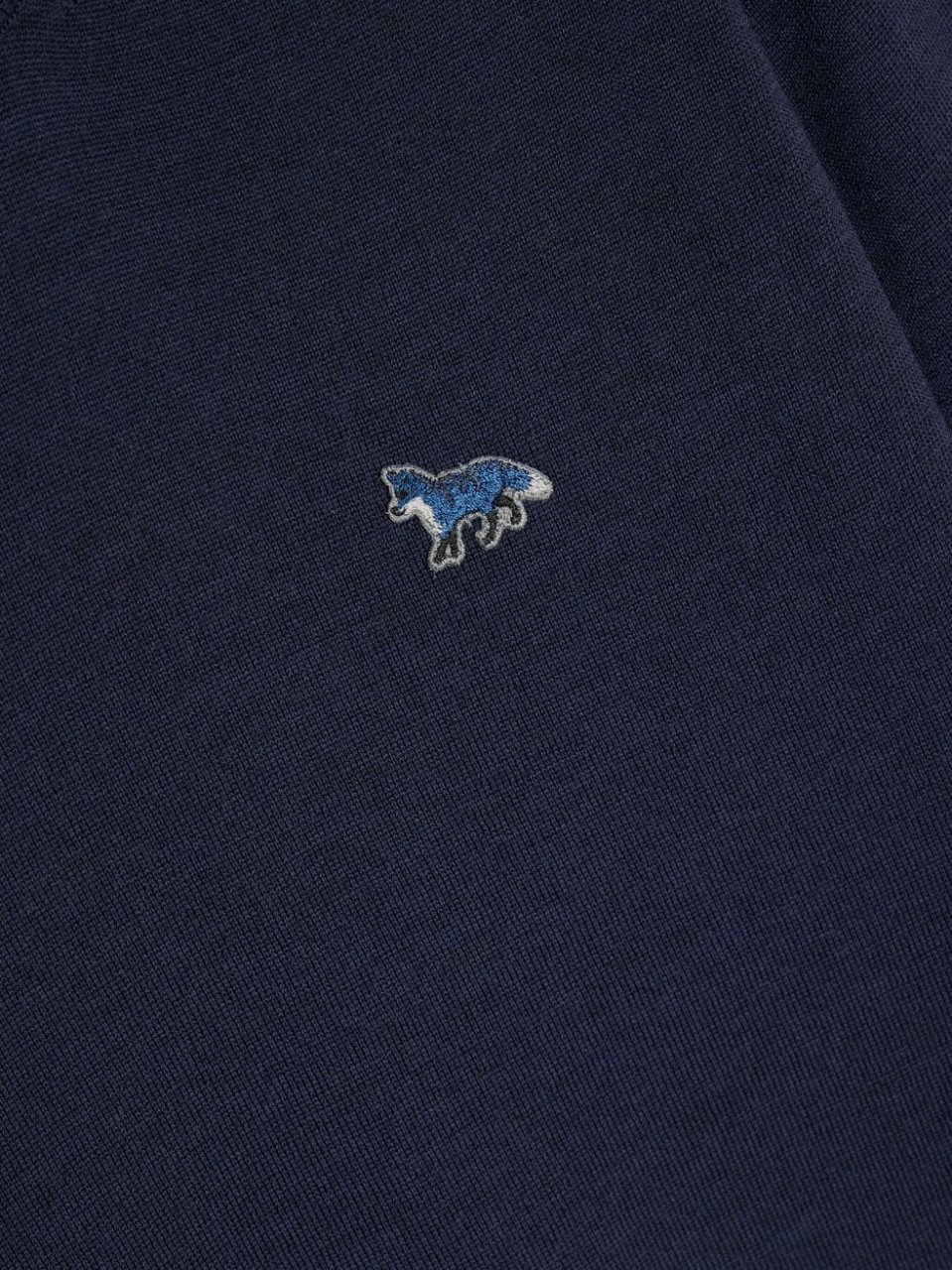 Maison Kitsuné Maison Kitsune' Sweaters Blue Blauw