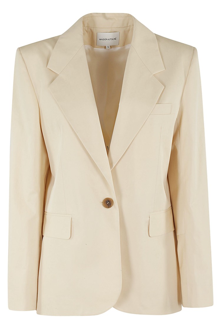 Maison Kitsuné Tailored Jacket Neutraal