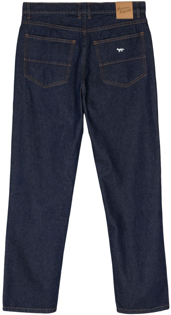 Maison Kitsuné Maison Kitsune' Jeans Blue Blauw