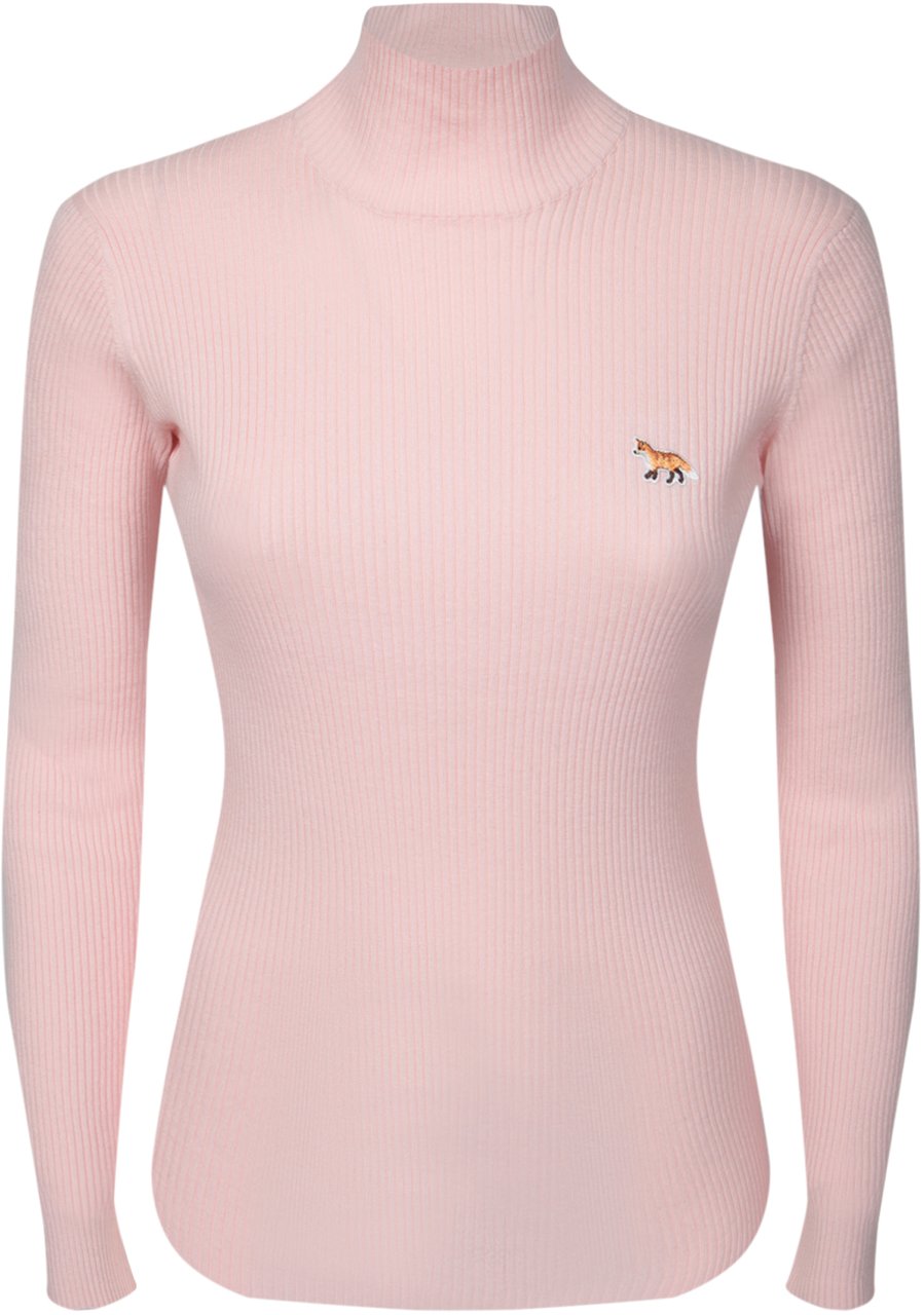 Maison Kitsuné MAISON KITSUNE' Pink Sweaters Roze