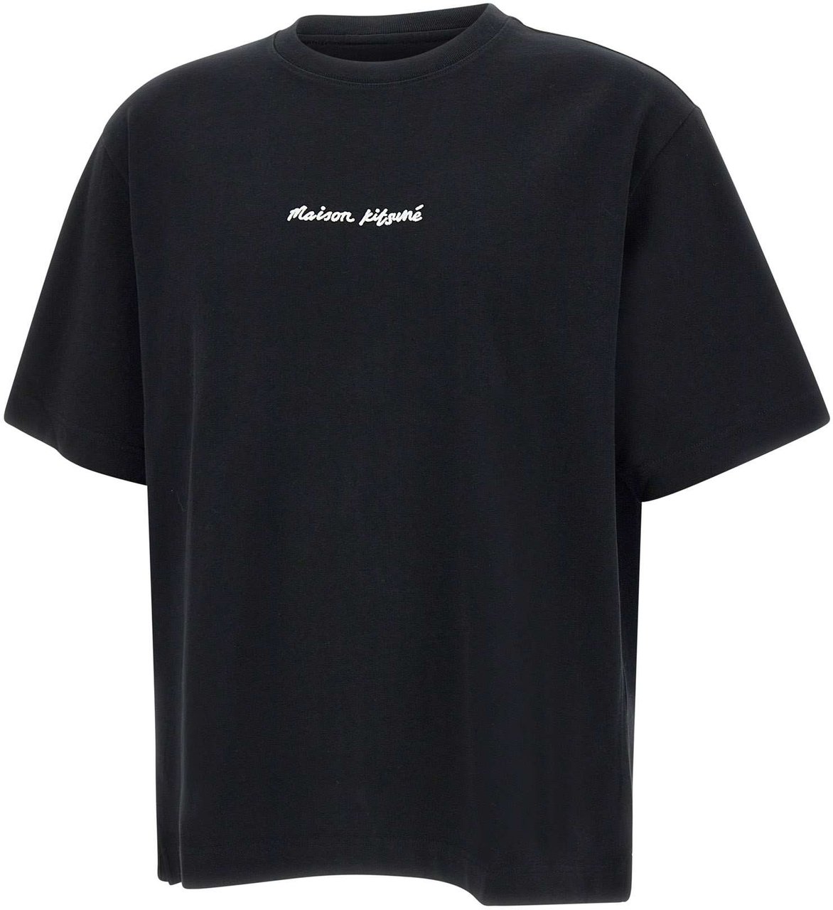 Maison Kitsuné Maison Kitsune' T-Shirts And Polos Black Zwart
