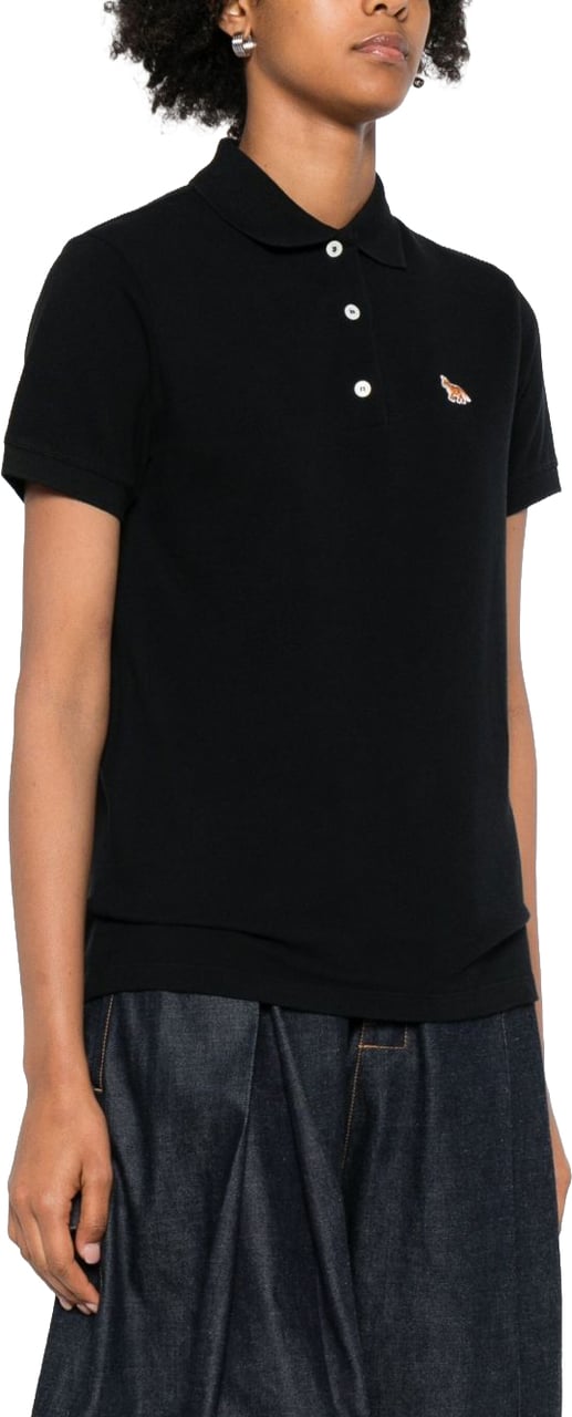 Maison Kitsuné Maison Kitsune' T-Shirts And Polos Black Zwart