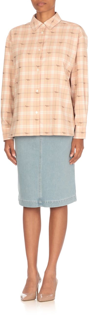 Maison Kitsuné Maison Kitsune' Shirts Pink Roze