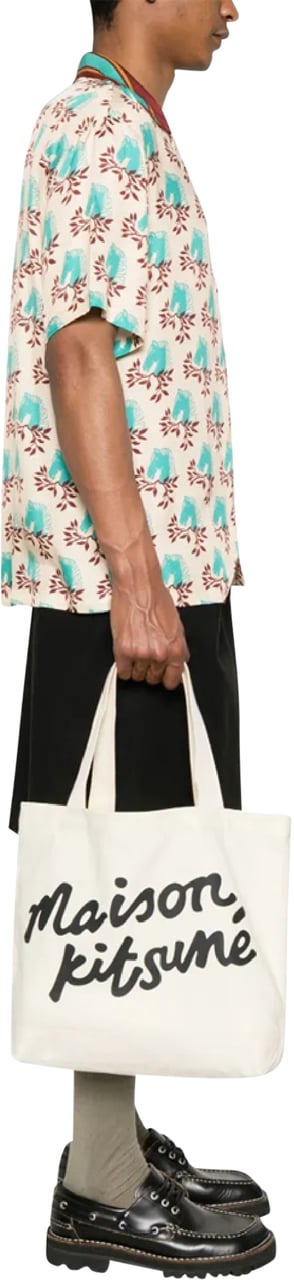 Maison Kitsuné handwriting tote divers Divers