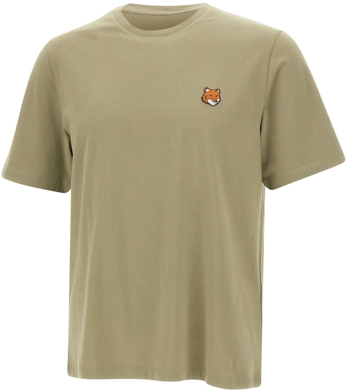 Maison Kitsuné Maison Kitsune' T-Shirts And Polos Green Groen