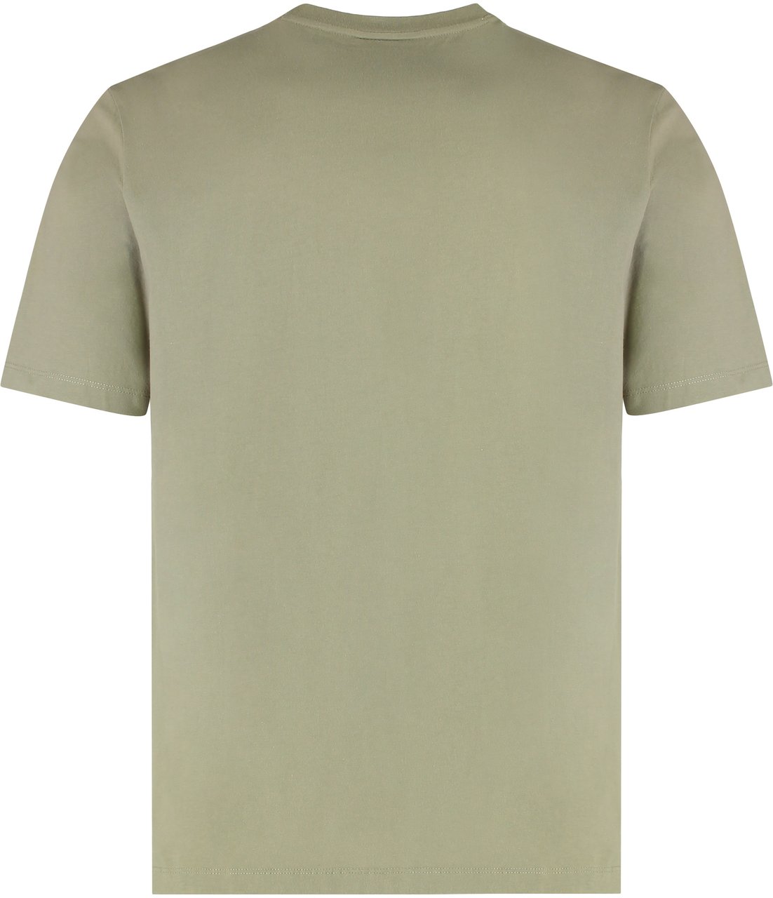 Maison Kitsuné T-shirt crew neck in cotton Groen