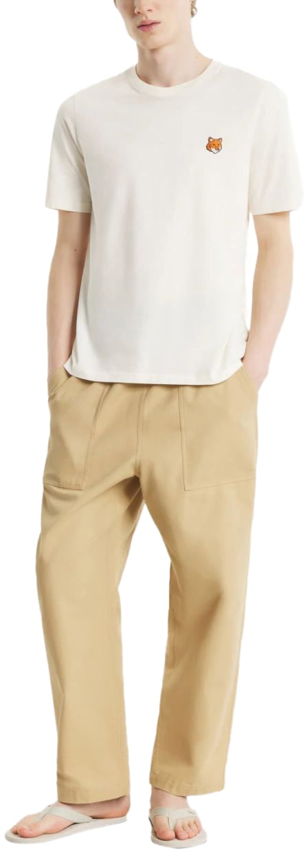 Maison Kitsuné Maison Kitsune' T-Shirts And Polos Beige Beige