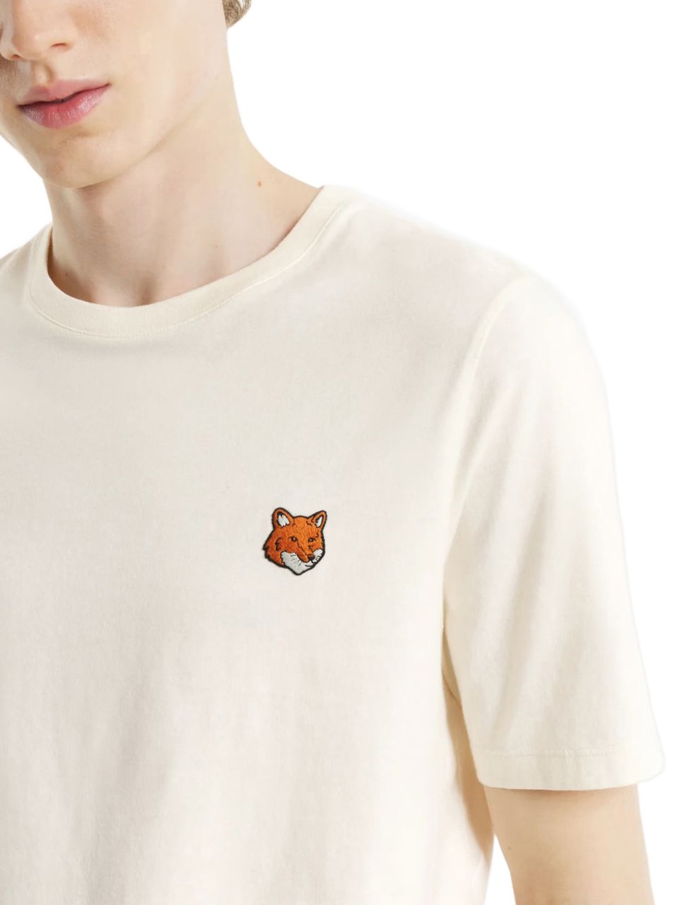 Maison Kitsuné Maison Kitsune' T-Shirts And Polos Beige Beige