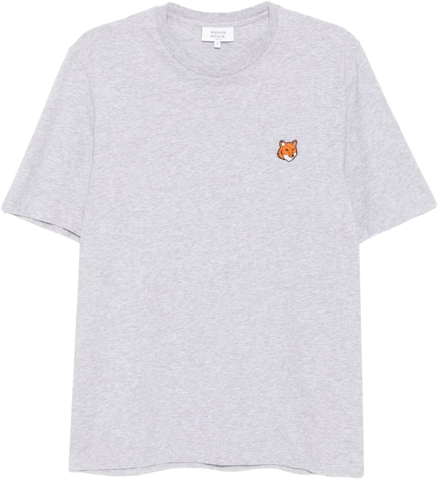 Maison Kitsuné Maison Kitsune' T-Shirts And Polos Grey Grijs