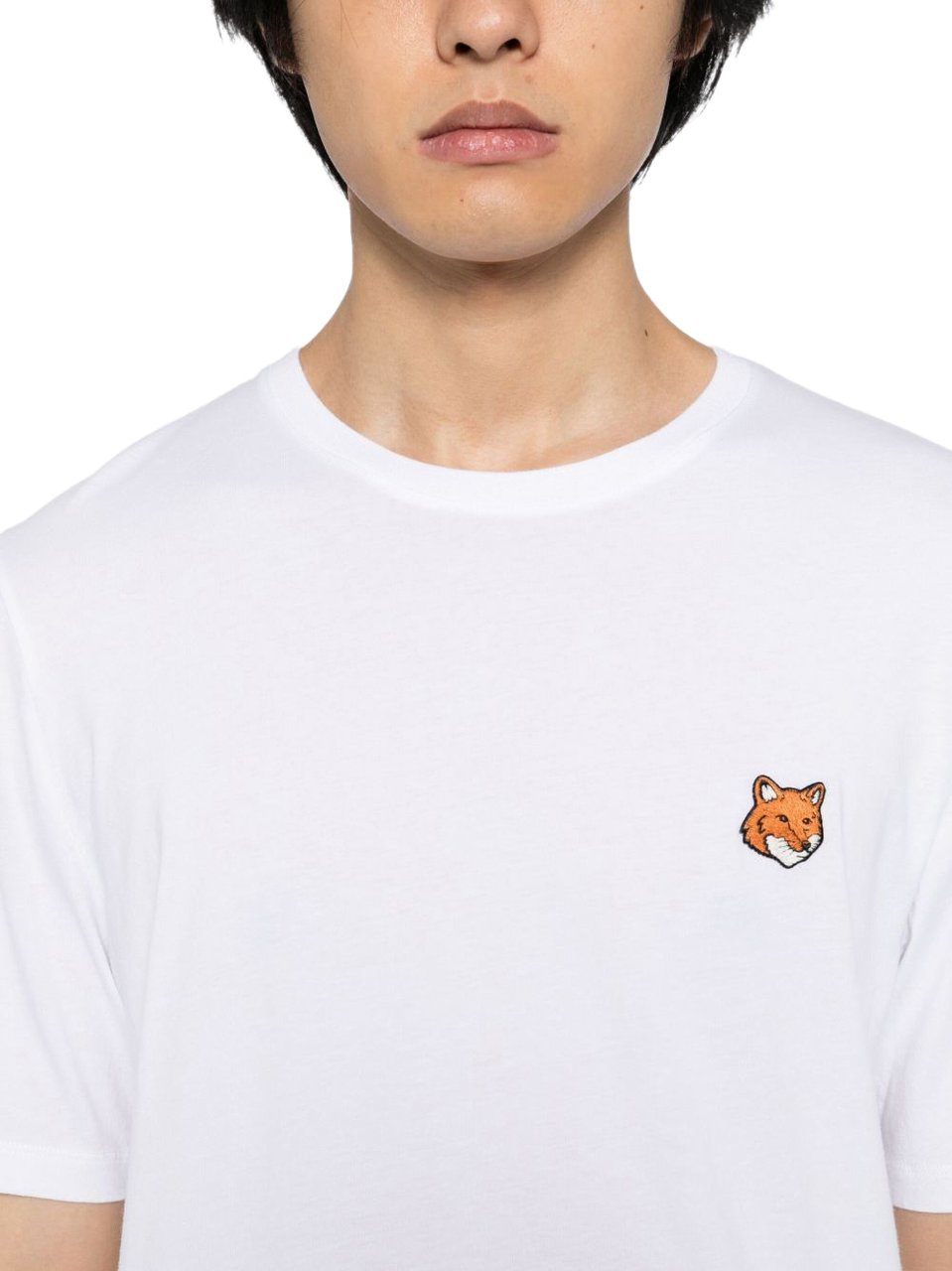 Maison Kitsuné Maison Kitsune' T-Shirts And Polos White Wit