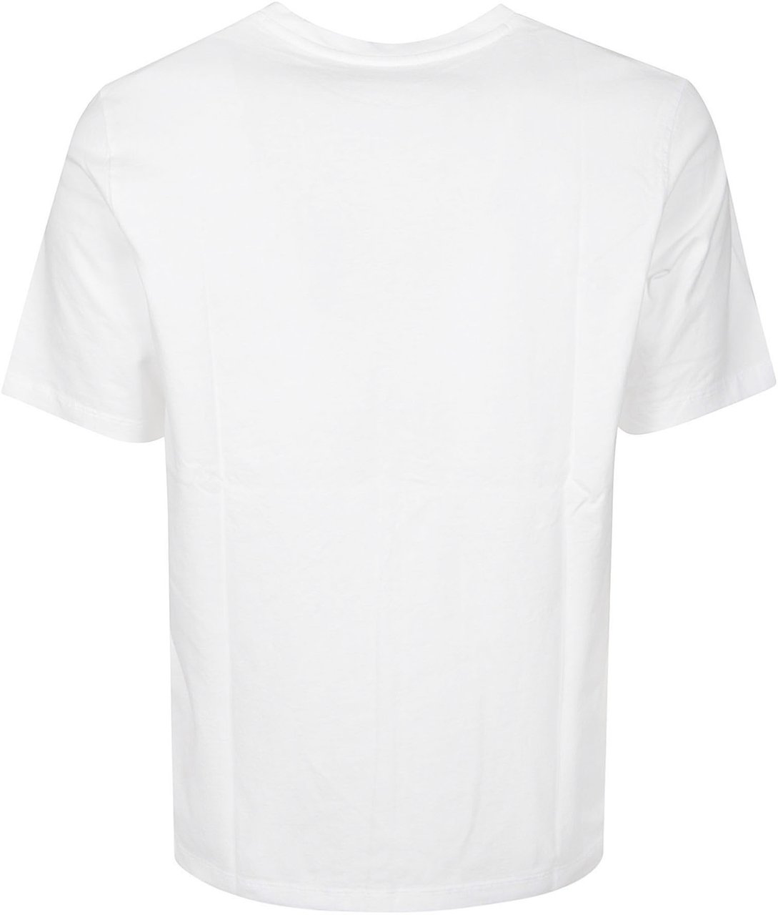 Maison Kitsuné Fox Head Regular T-shirt White Wit
