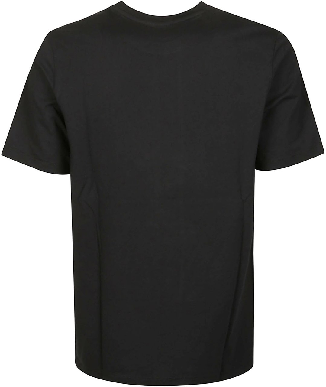 Maison Kitsuné Fox Head Regular T-shirt Black Zwart