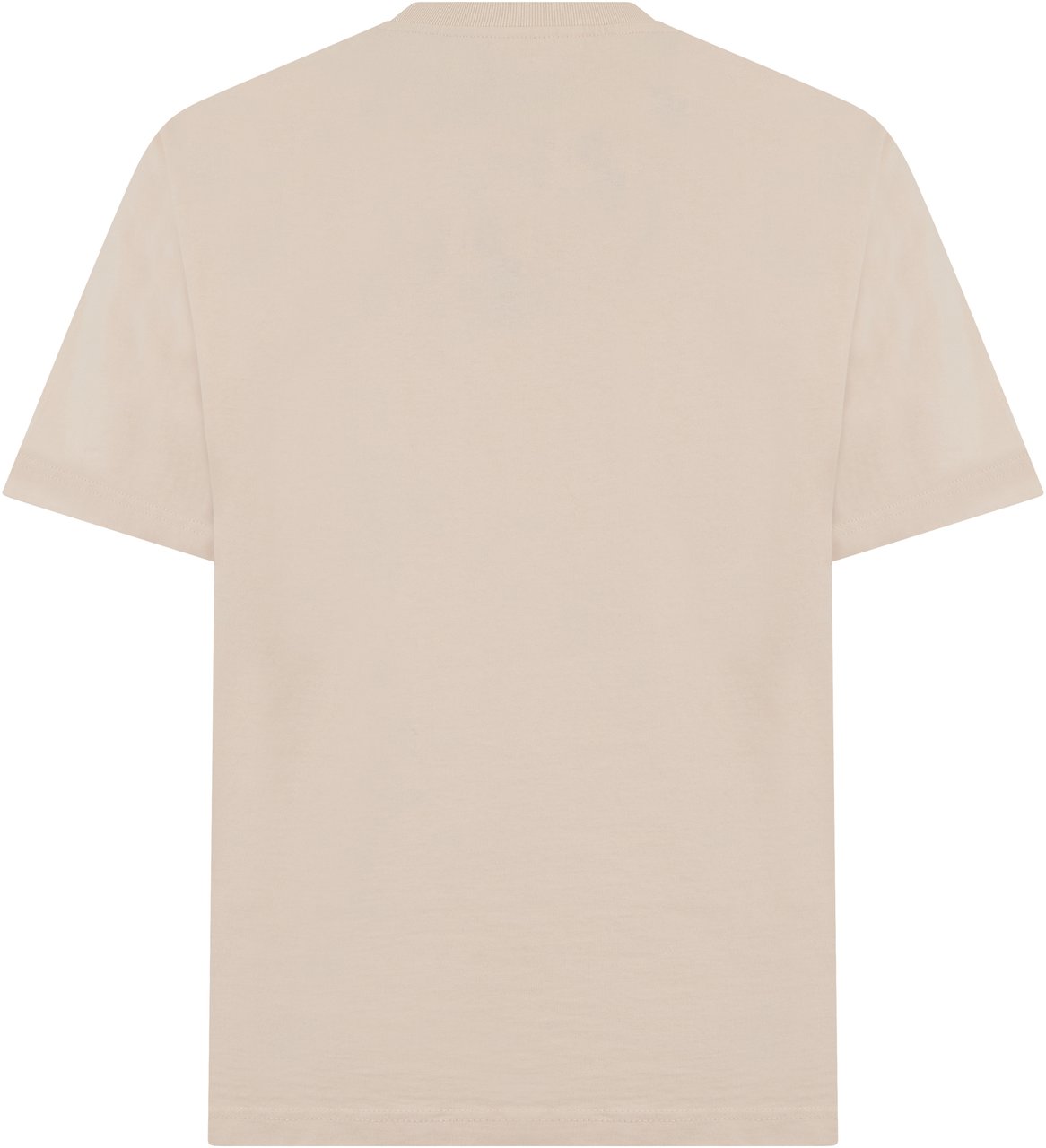 Maison Kitsuné Cotton T-shirt with short sleeves Beige