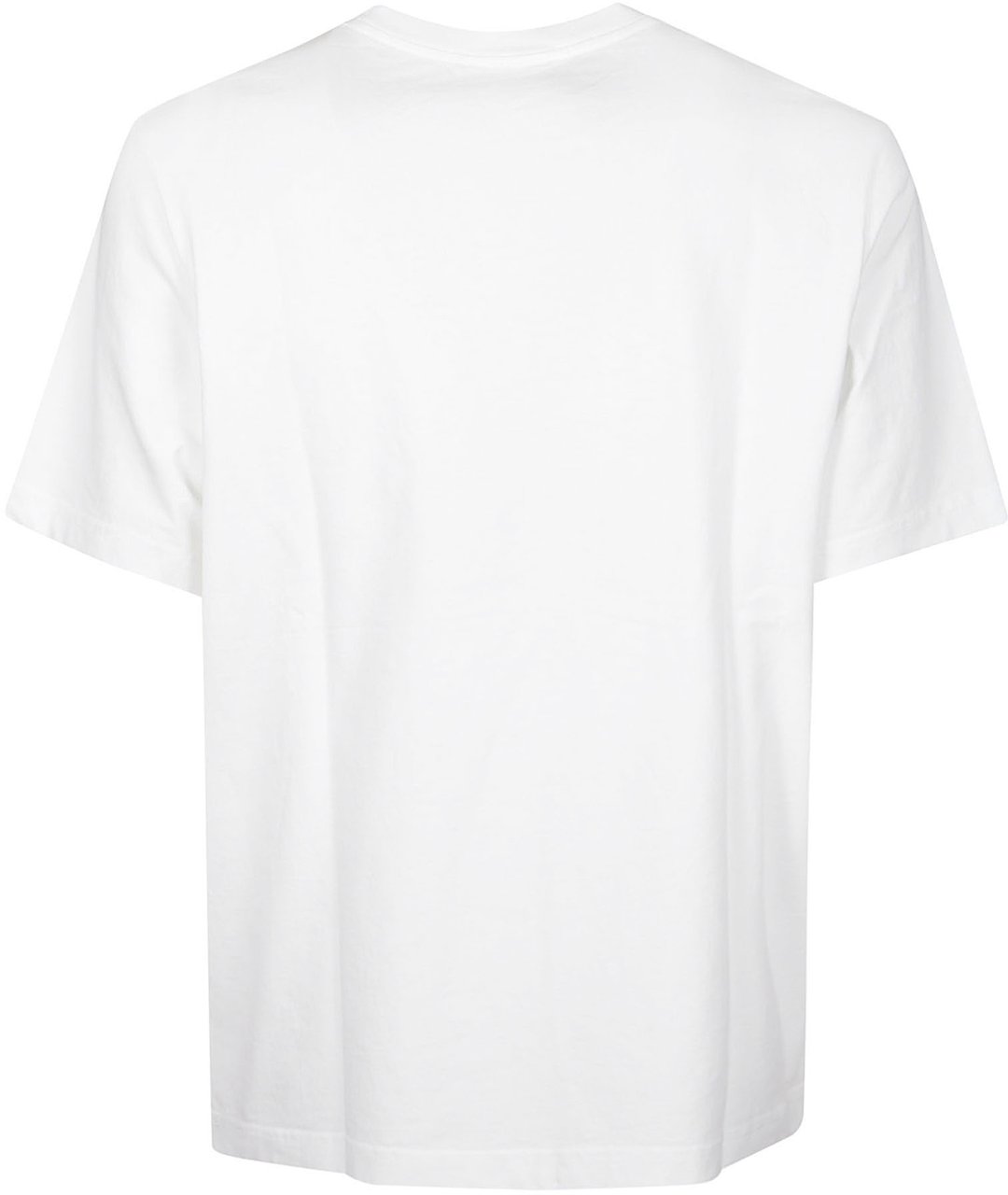 Maison Kitsuné Fox Head Comfort T-shirt White Wit