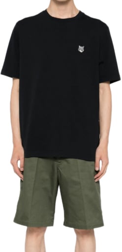 Maison Kitsuné Maison Kitsune' T-Shirts And Polos Black Zwart