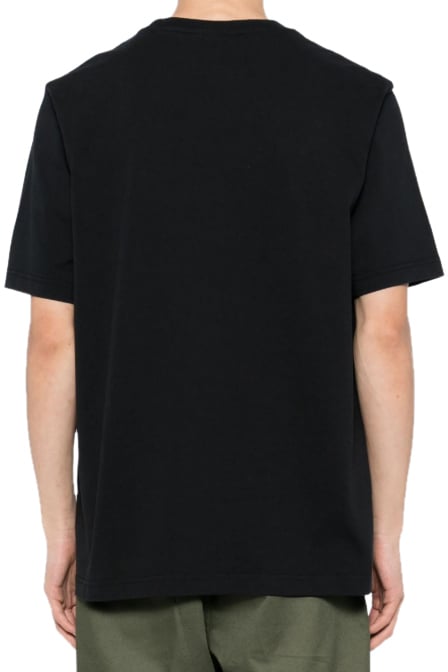 Maison Kitsuné Maison Kitsune' T-Shirts And Polos Black Zwart