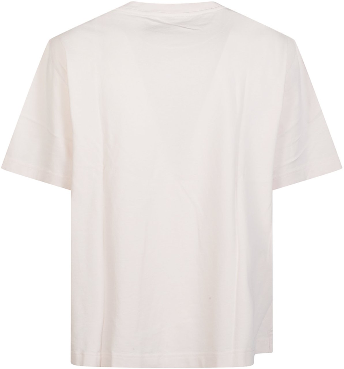 Maison Kitsuné Fox Head Oversize T-shirt White Wit