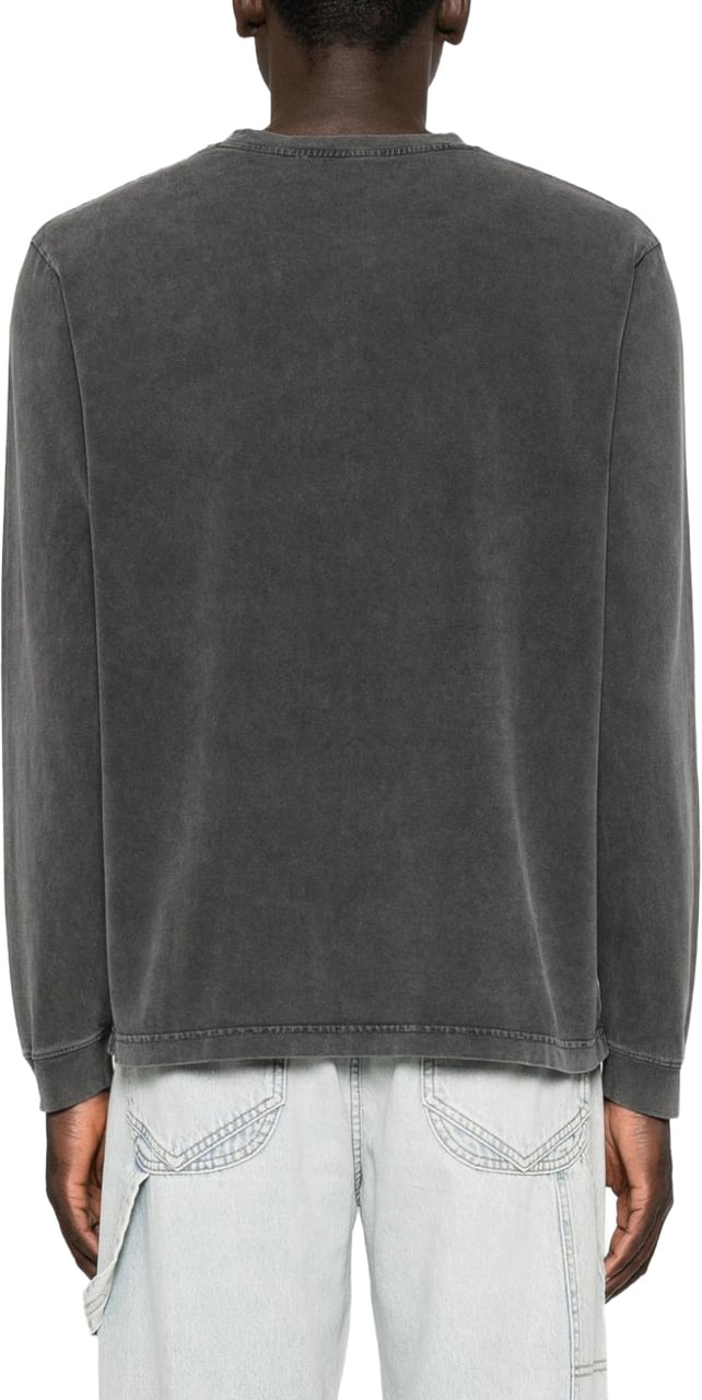 Maison Kitsuné Maison Kitsune' T-Shirts And Polos Black Donkergrijs