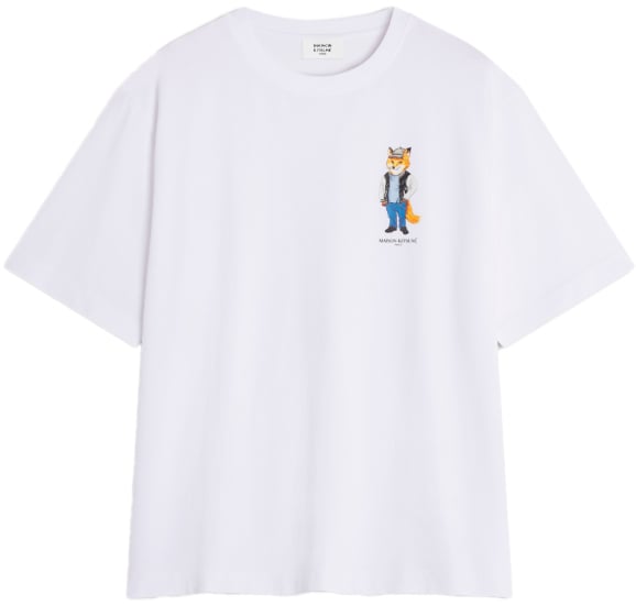 Maison Kitsuné Maison Kitsune' T-Shirts And Polos White Wit