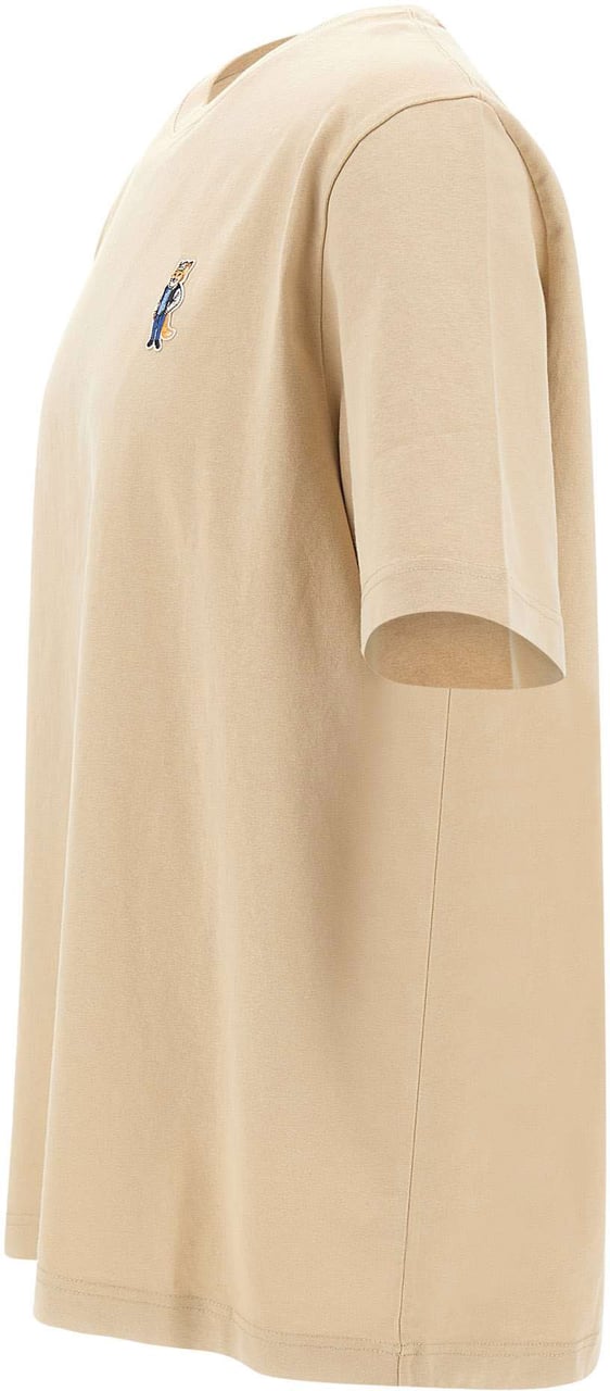 Maison Kitsuné Maison Kitsune' T-Shirts And Polos Beige Beige