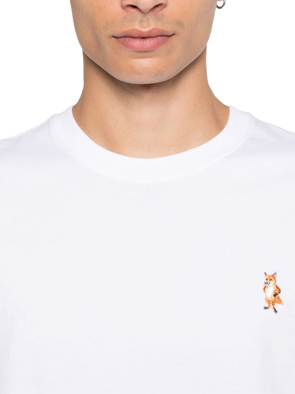 Maison Kitsuné Maison Kitsune' T-Shirts And Polos White Wit
