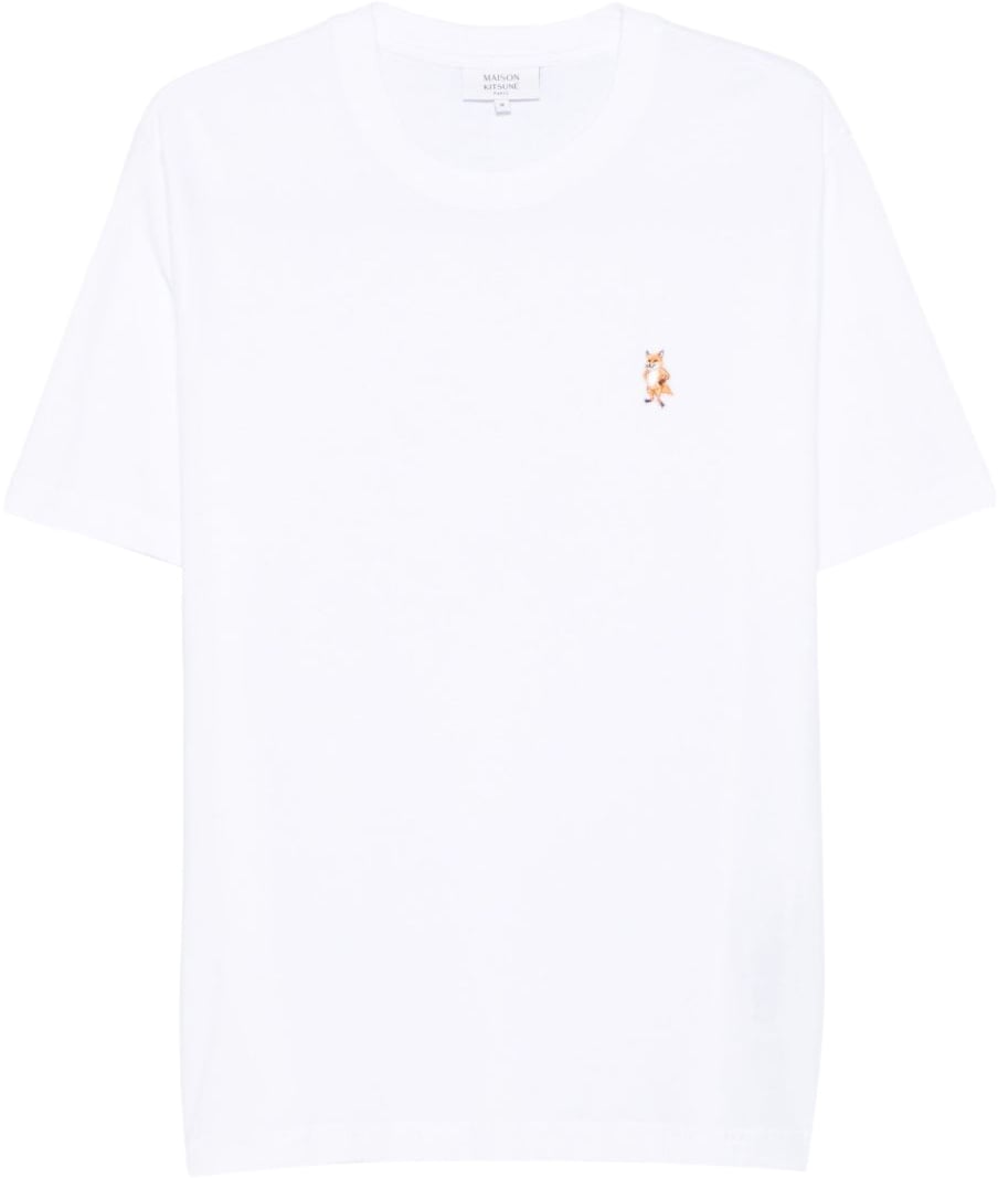 Maison Kitsuné Maison Kitsune' T-Shirts And Polos White Wit