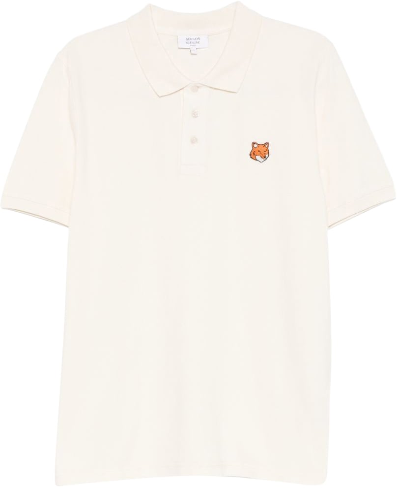 Maison Kitsuné Maison Kitsune' T-Shirts And Polos Beige Wit