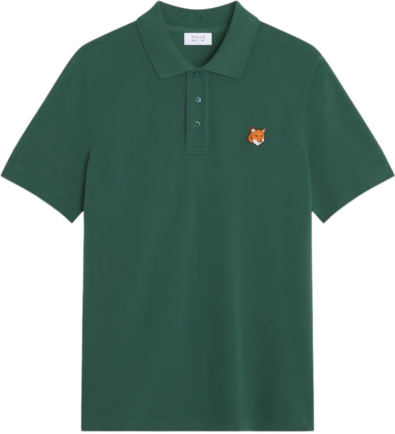 Maison Kitsuné Maison Kitsune'' T-Shirts And Polos Green Groen
