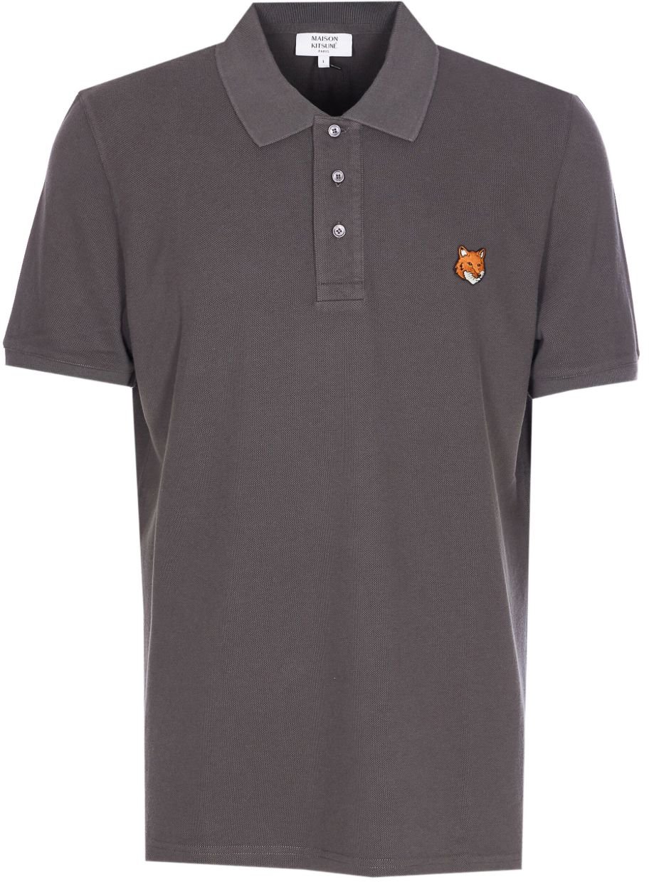 Maison Kitsuné Maison Kitsune' T-Shirts And Polos Grey Grijs