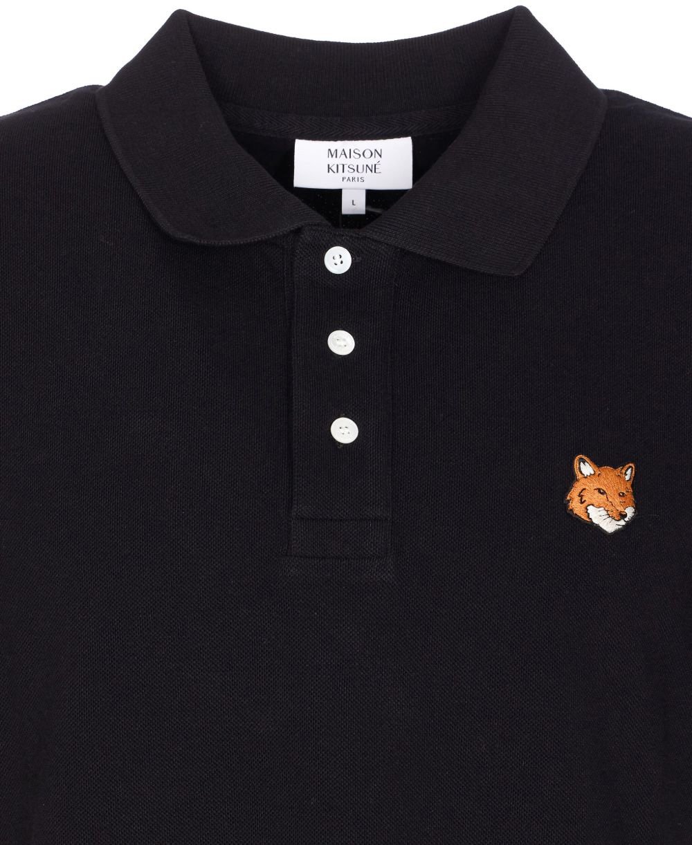 Maison Kitsuné Maison Kitsune' T-Shirts And Polos Nero Zwart
