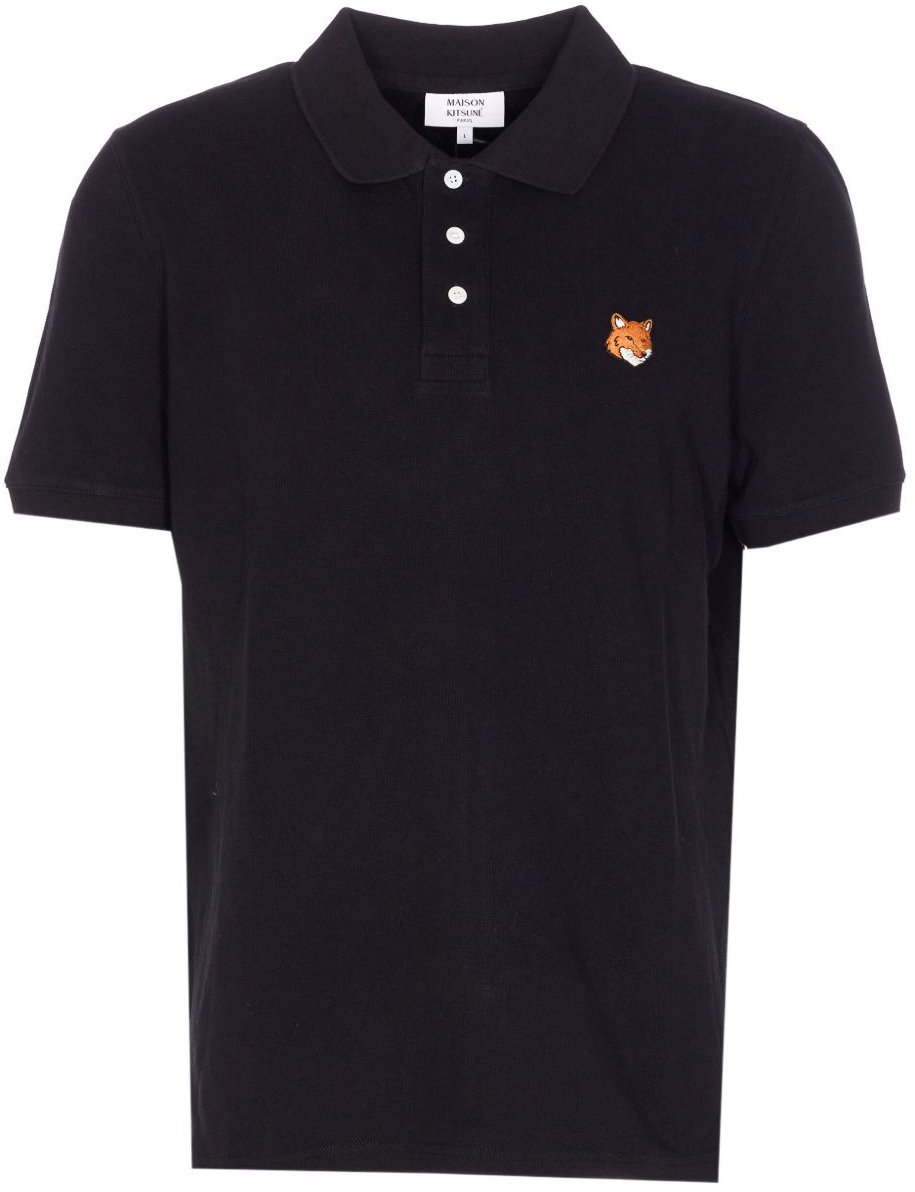 Maison Kitsuné Maison Kitsune' T-Shirts And Polos Black Zwart