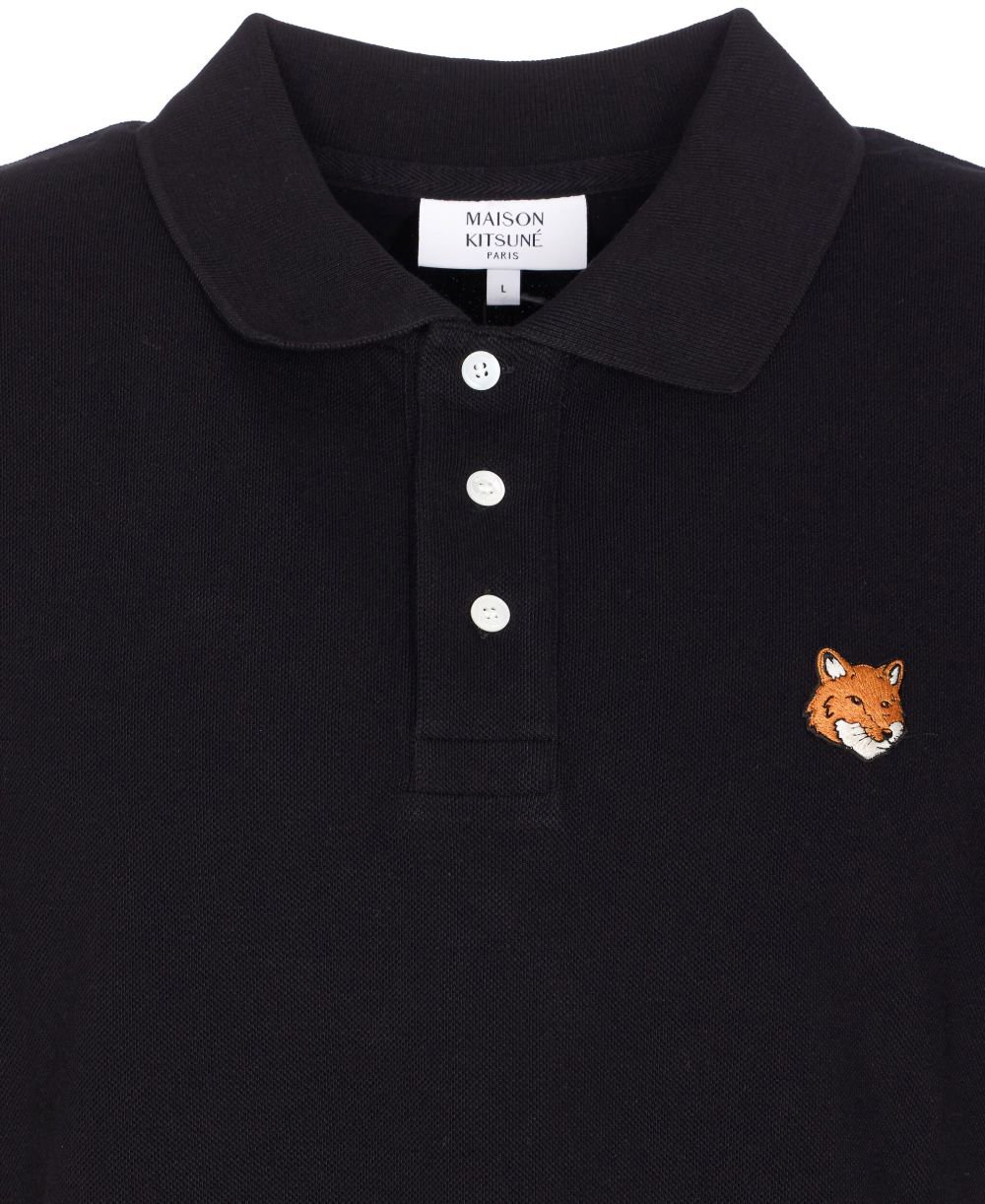 Maison Kitsuné Maison Kitsune' T-Shirts And Polos Black Zwart