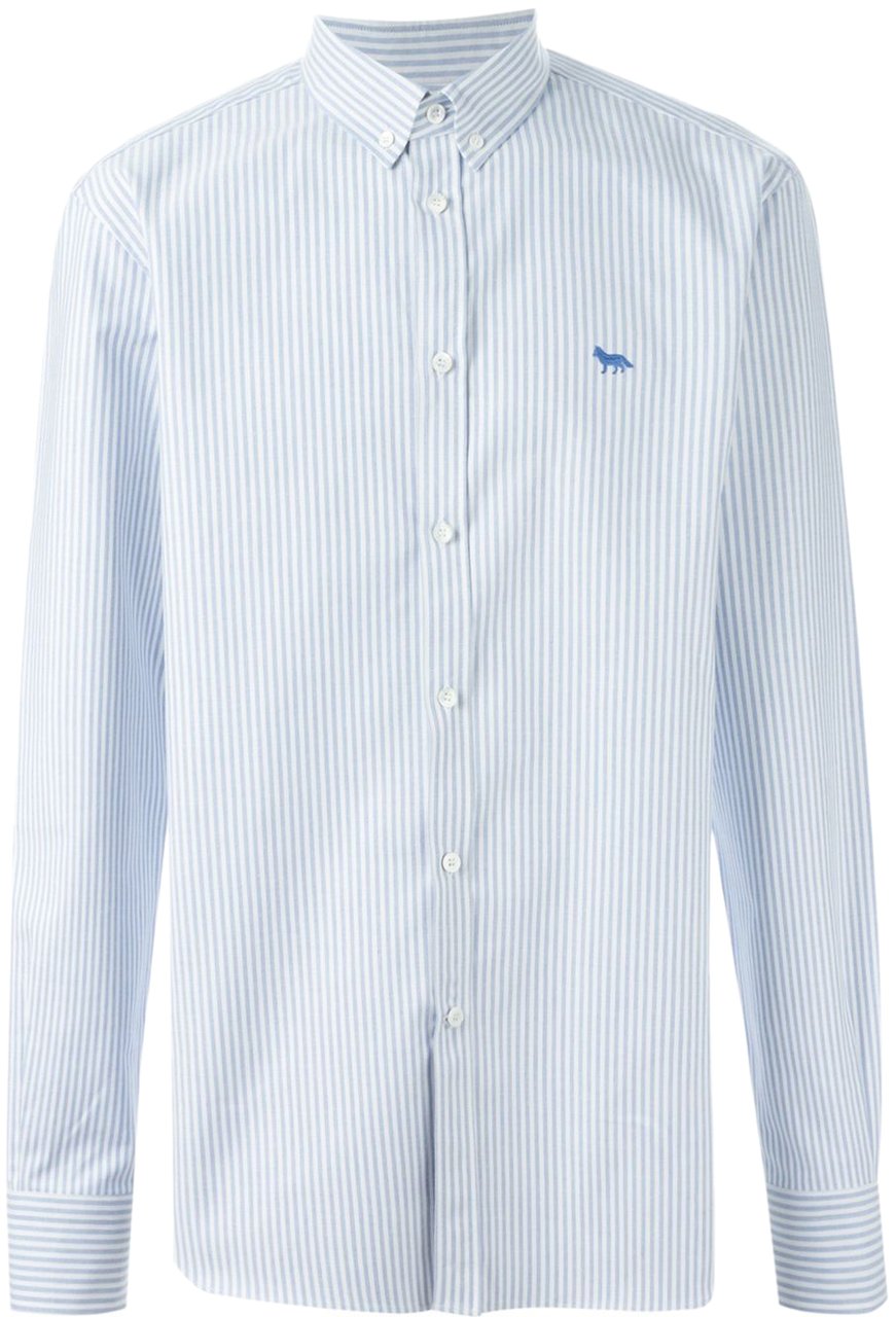 Maison Kitsuné Maison Kitsune' Sweaters Blue Blauw