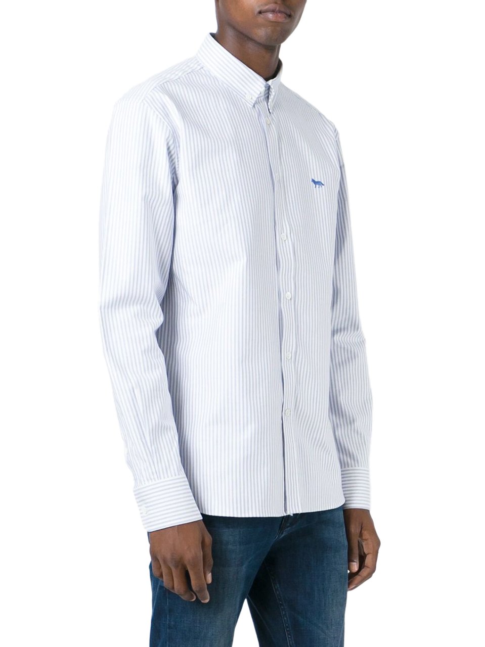 Maison Kitsuné Maison Kitsune' Sweaters Blue Blauw
