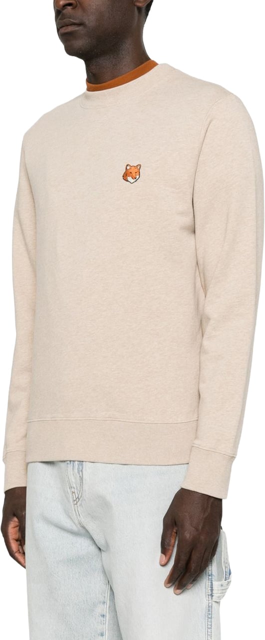 Maison Kitsuné Maison Kitsune' Sweaters Beige Beige