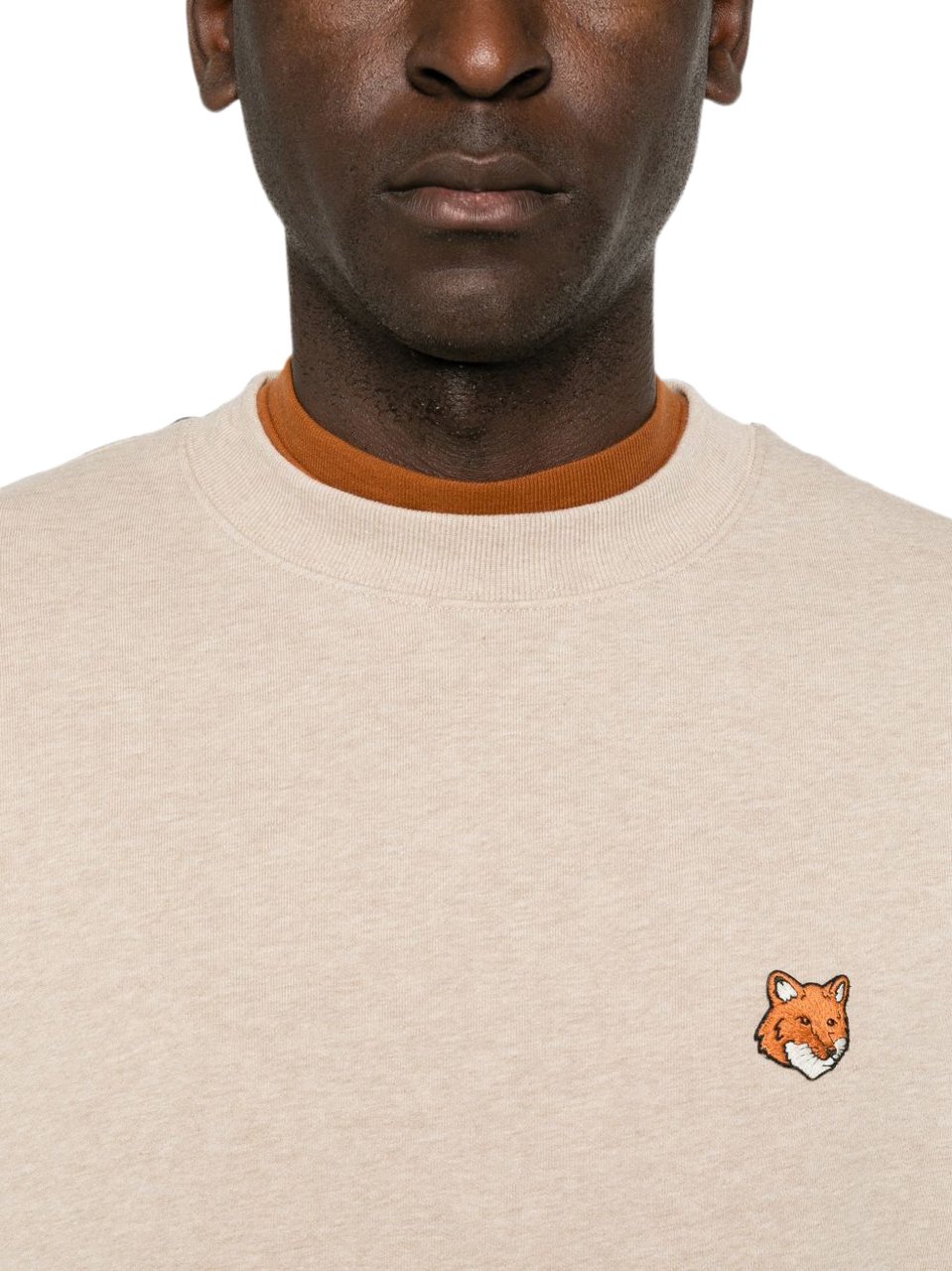 Maison Kitsuné Maison Kitsune' Sweaters Beige Beige