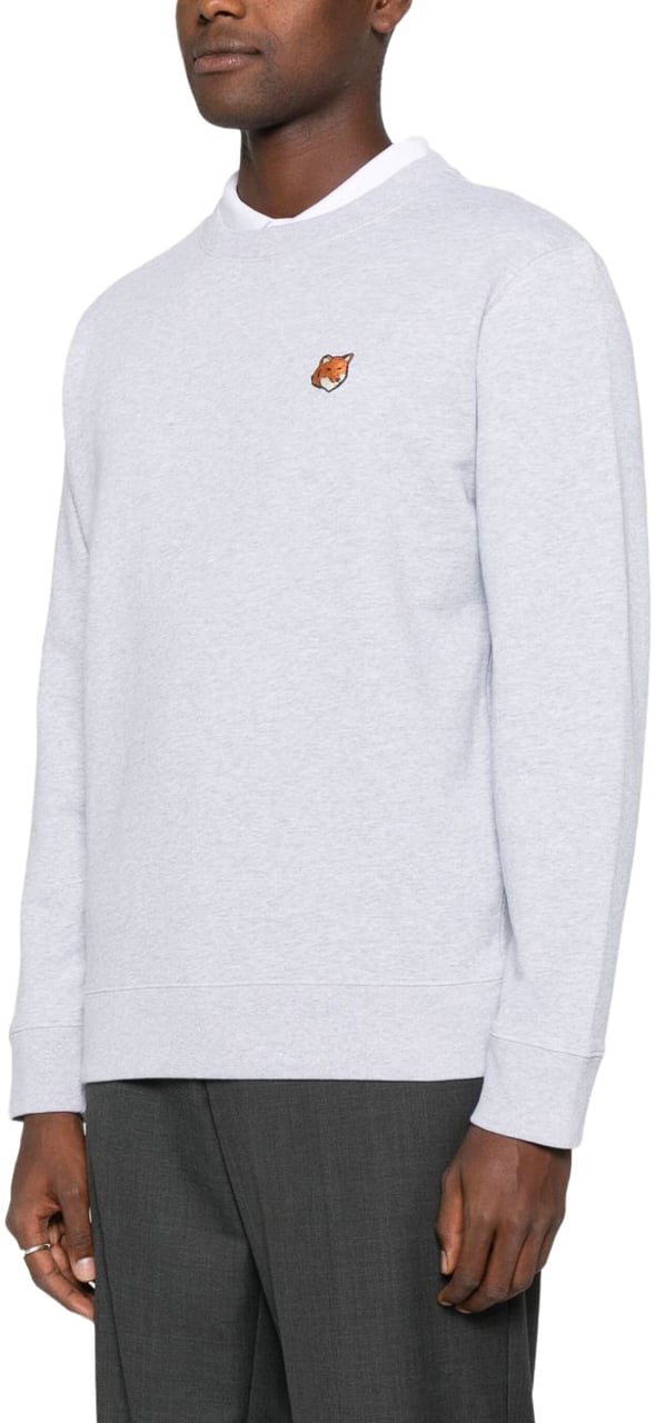 Maison Kitsuné Maison Kitsune' Sweaters Grey Grijs
