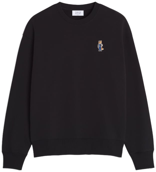 Maison Kitsuné Maison Kitsune' Sweaters Black Zwart