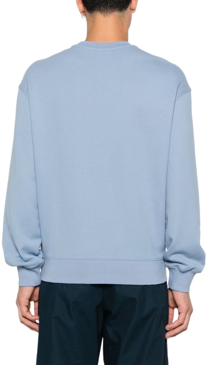 Maison Kitsuné Maison Kitsune' Sweaters Clear Blue Blauw