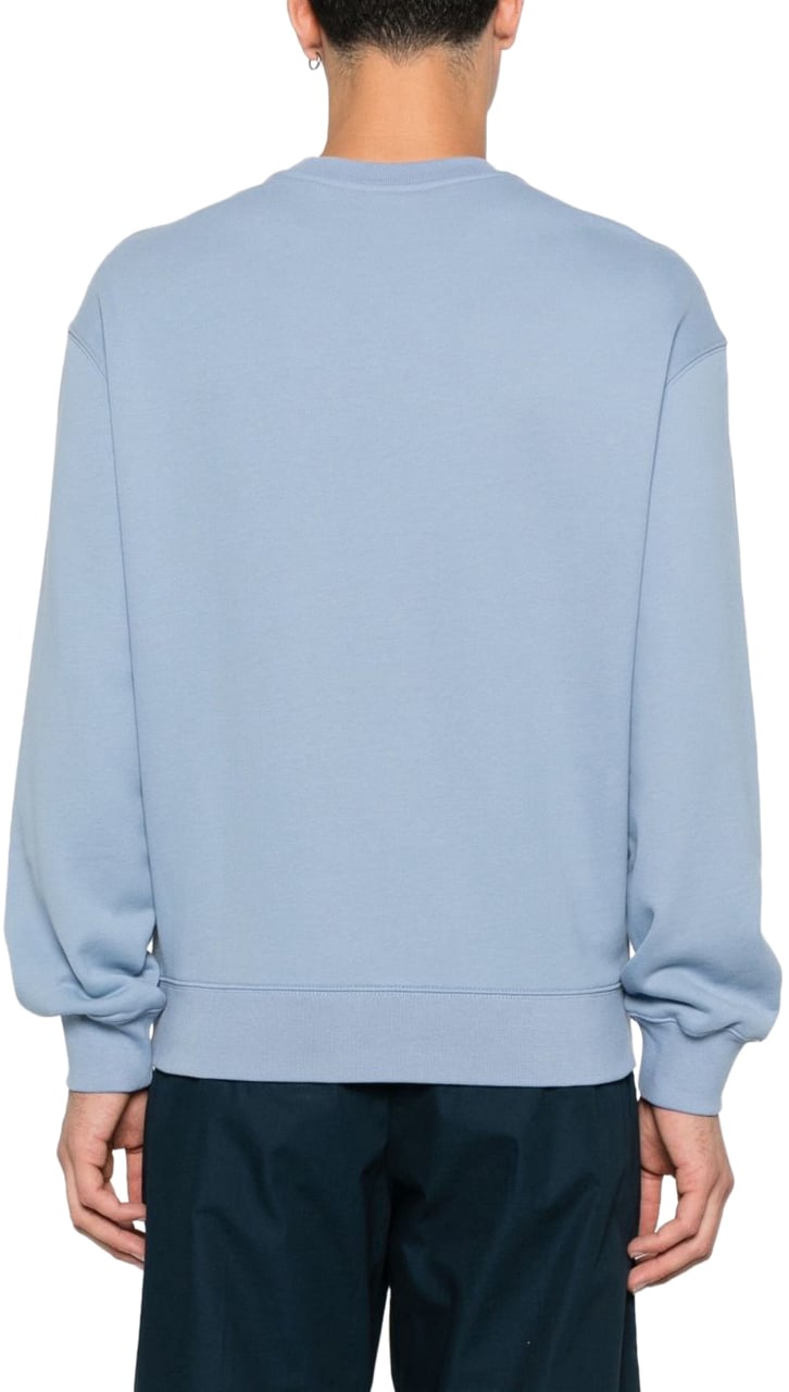 Maison Kitsuné Maison Kitsune' Sweaters Clear Blue Blauw