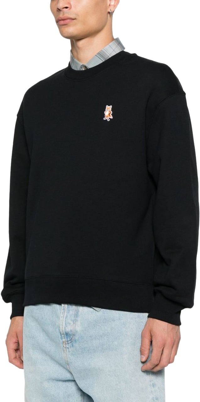 Maison Kitsuné Maison Kitsune' Sweaters Black Zwart