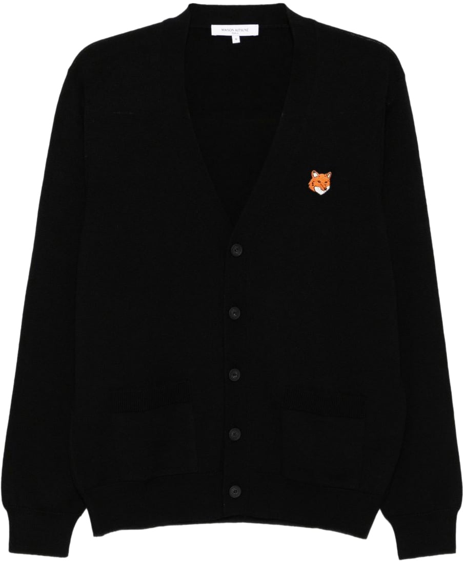 Maison Kitsuné Maison Kitsune' Sweaters Black Zwart