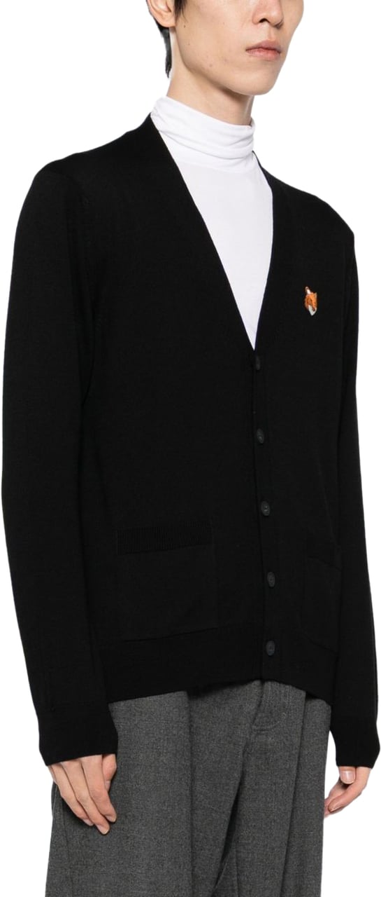 Maison Kitsuné Maison Kitsune' Sweaters Black Zwart