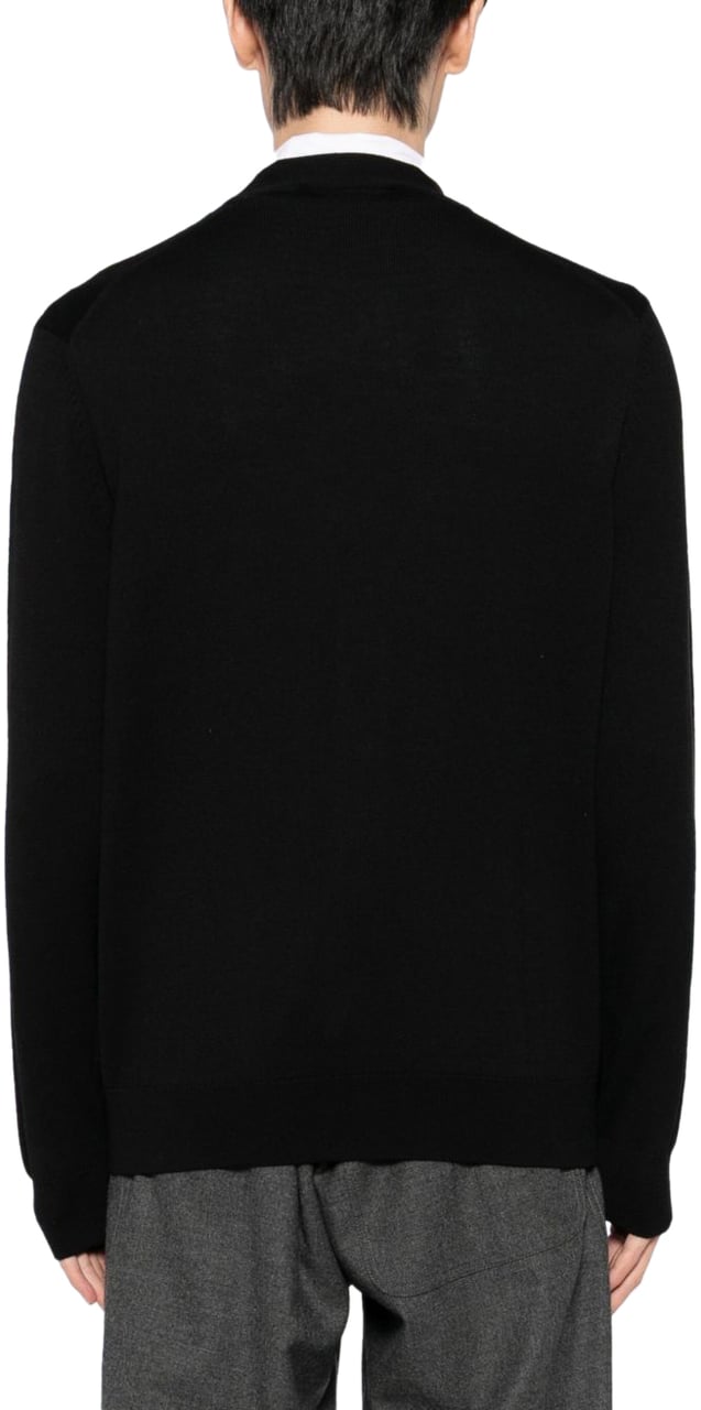 Maison Kitsuné Maison Kitsune' Sweaters Black Zwart