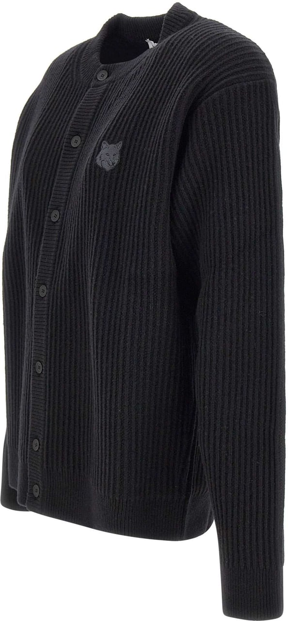 Maison Kitsuné Maison Kitsune' Sweaters Black Zwart